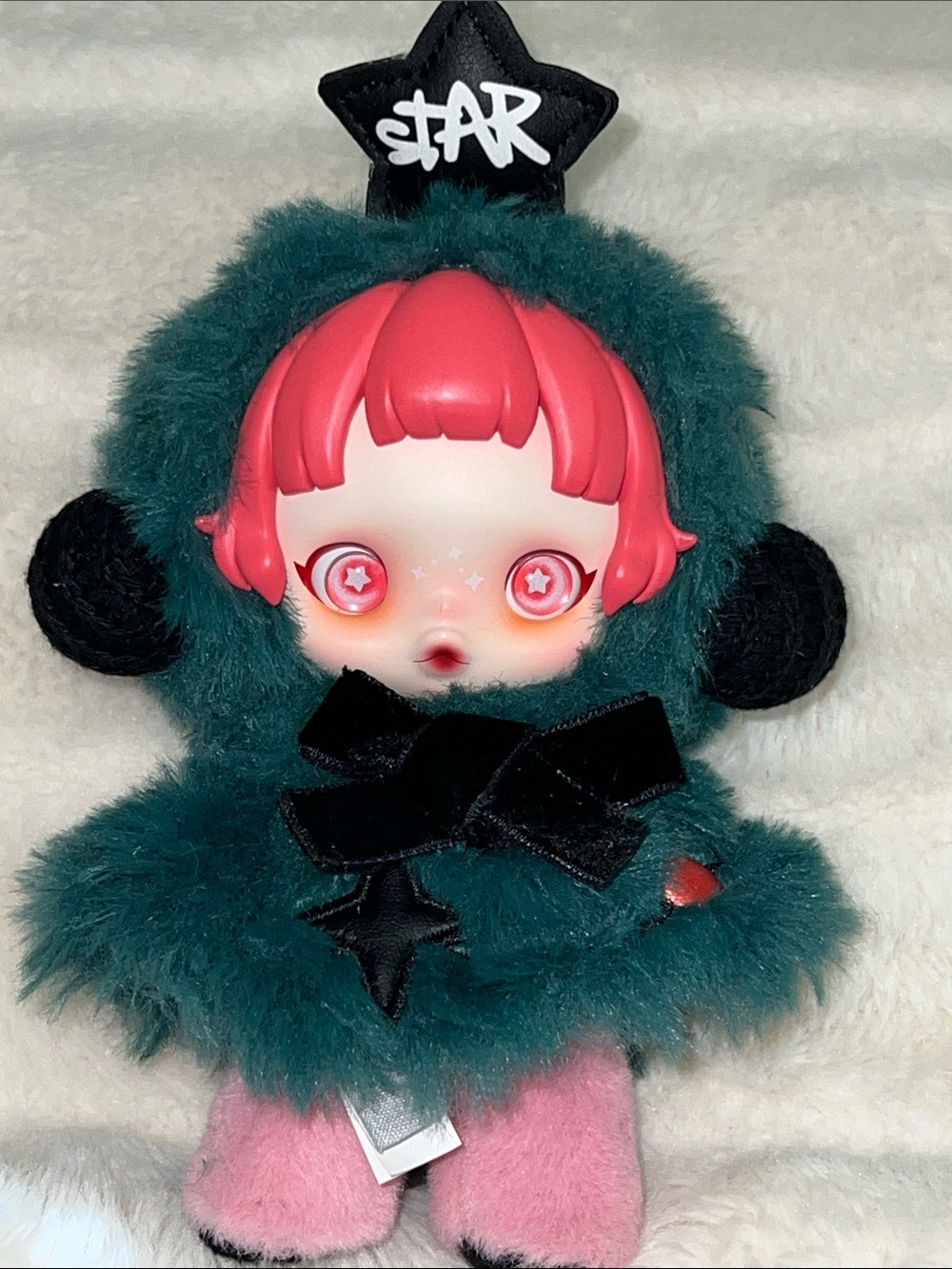 POP MART Skullpanda Winter Symphony Series Plush Pendant Partita